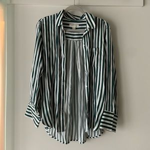 Treasure & Bond Stripe Boyfriend Shirt